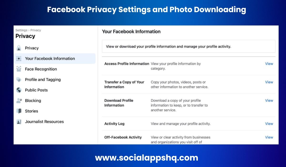Does Facebook Notify Saving Photos? What You Need To Know