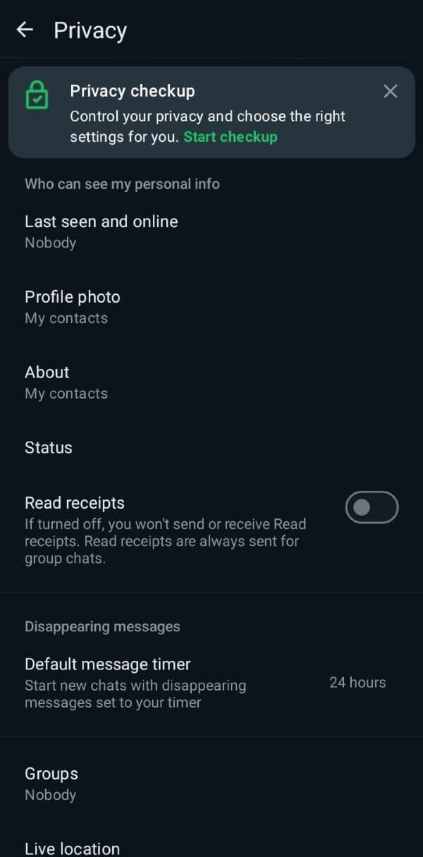 How To Prevent Screenshots On WhatsApp: Limit Profile Photo Visibility